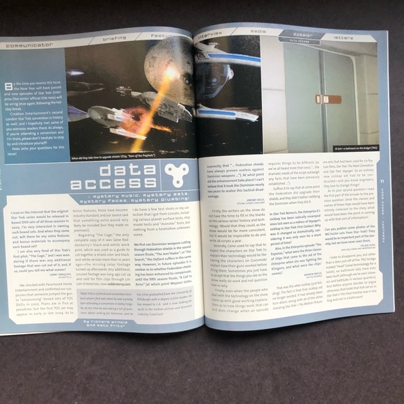 Star Trek Communicator Magazine - Picture 9 of 10